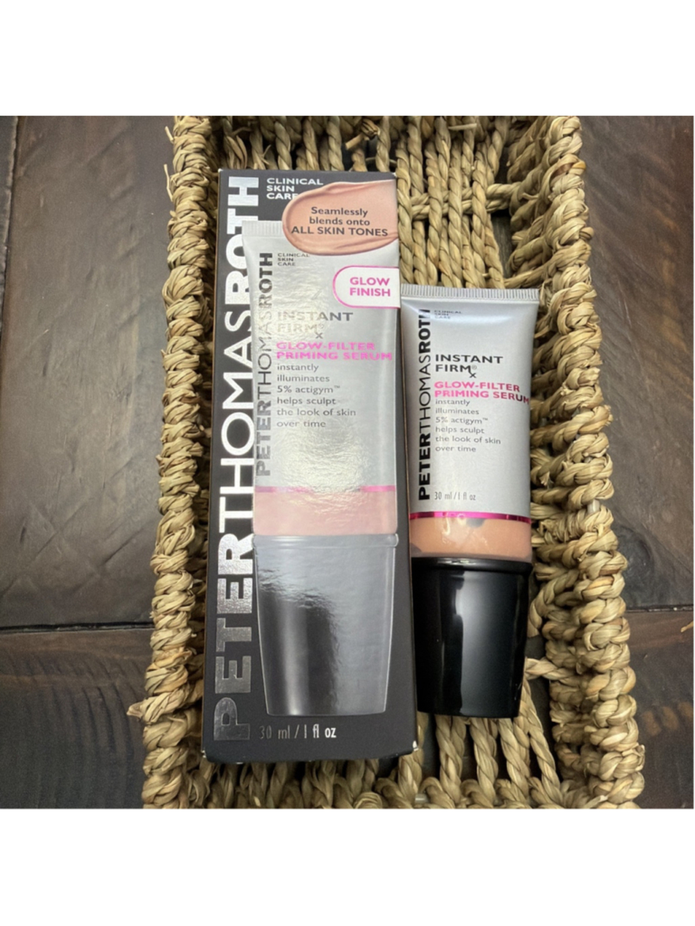 Peter Thomas Roth Instant FIRMx Glow-Filter Priming Serum 1oz NIB